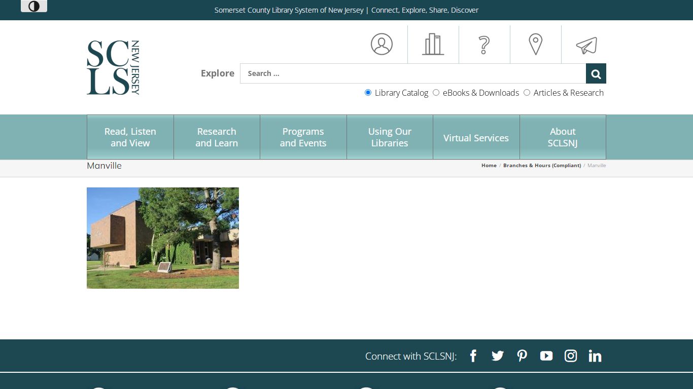 Manville – Somerset County Library System of New Jersey